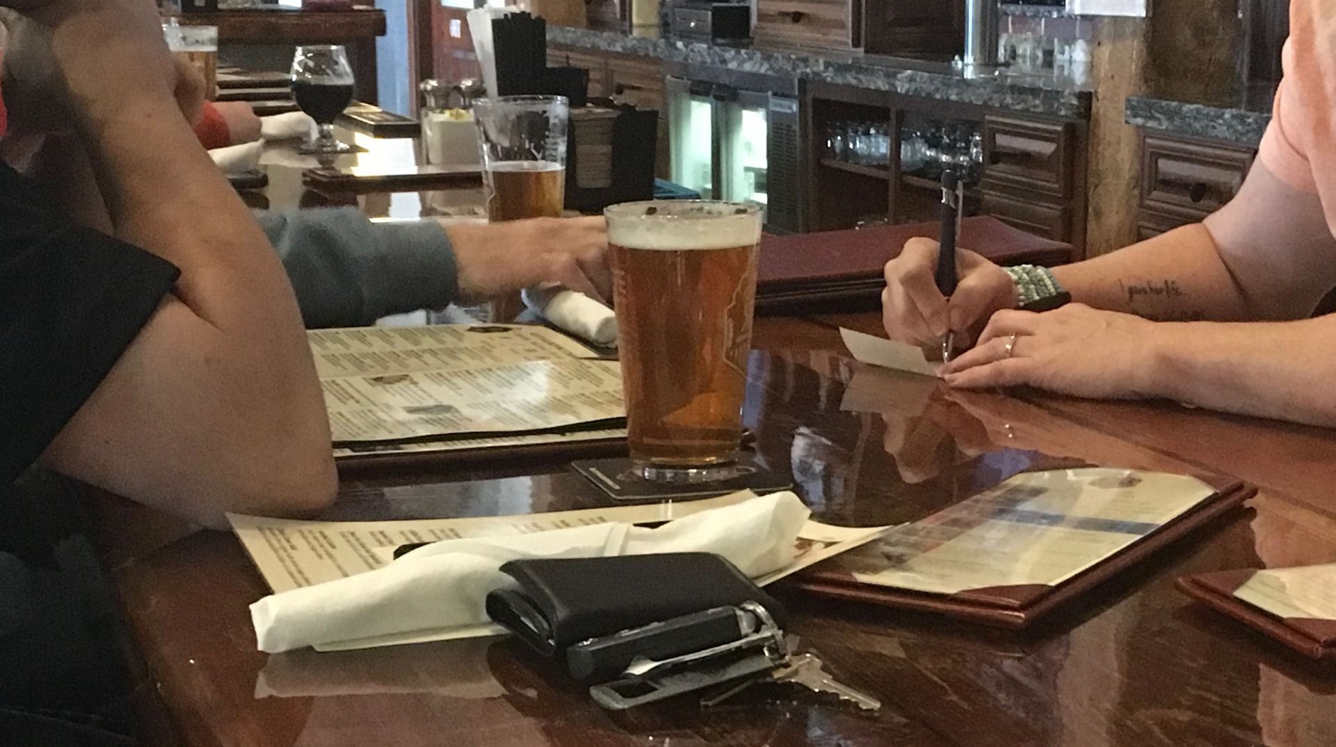 Restaurant owners balance a 'house of cards'